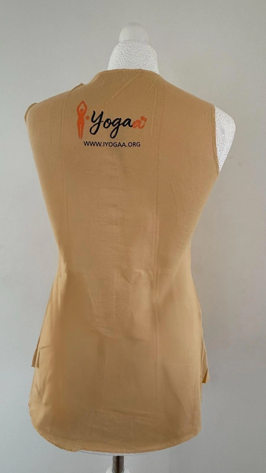 Yoga Tank Top - made from Organic Hemp, and Natural Dyes - Image 3