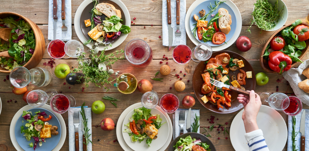 Fresh, Vegan Food on our Biohacking & Yoga Retreat